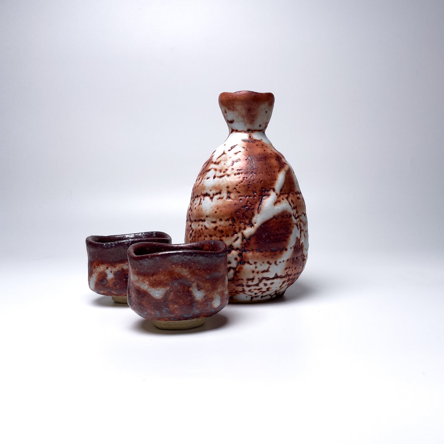 Akashino Shinoyaki Sake Set