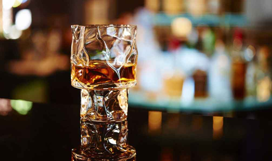 Japanese cocktail glass