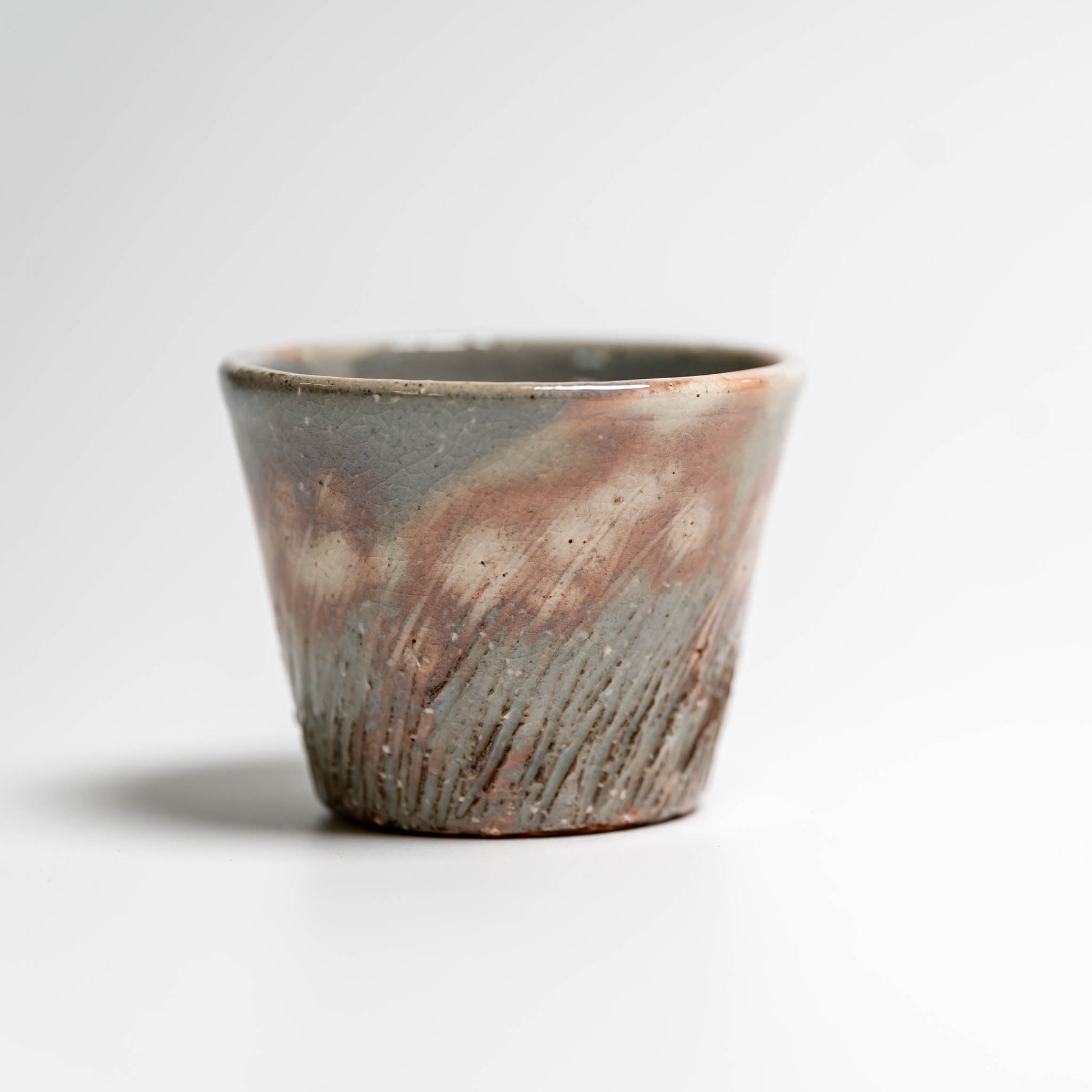 Japanese ceramic Hagi yaki cup