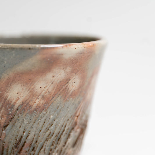 Japanese ceramic Hagi yaki cup