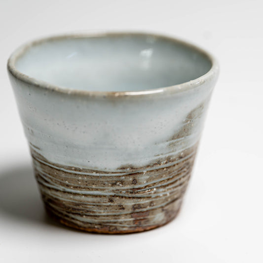 Japanese ceramic Hagi yaki cup