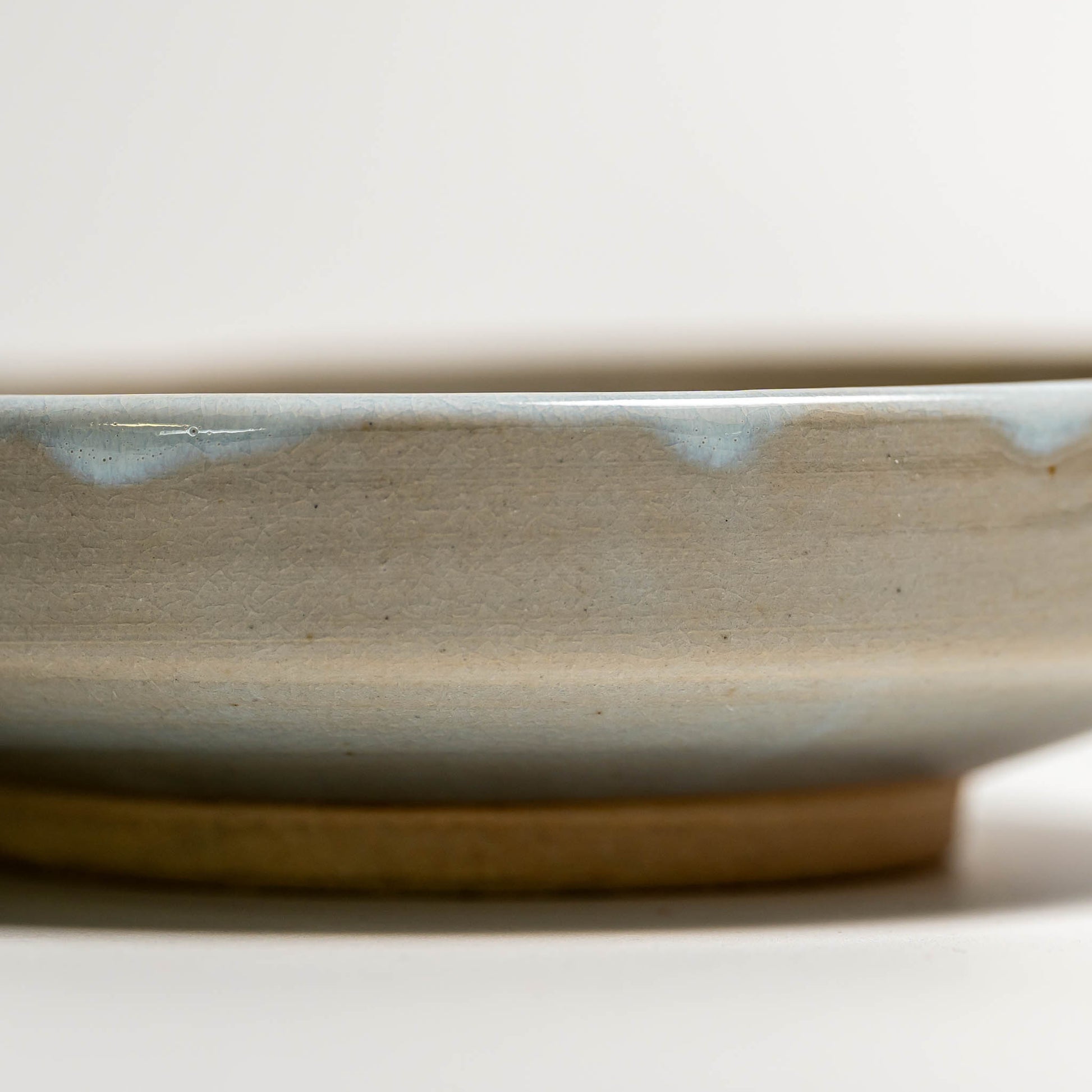 Japanese ceramic Hagi yaki plate