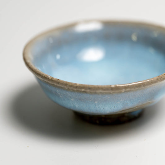Japanese ceramic Hagi yaki sake cup