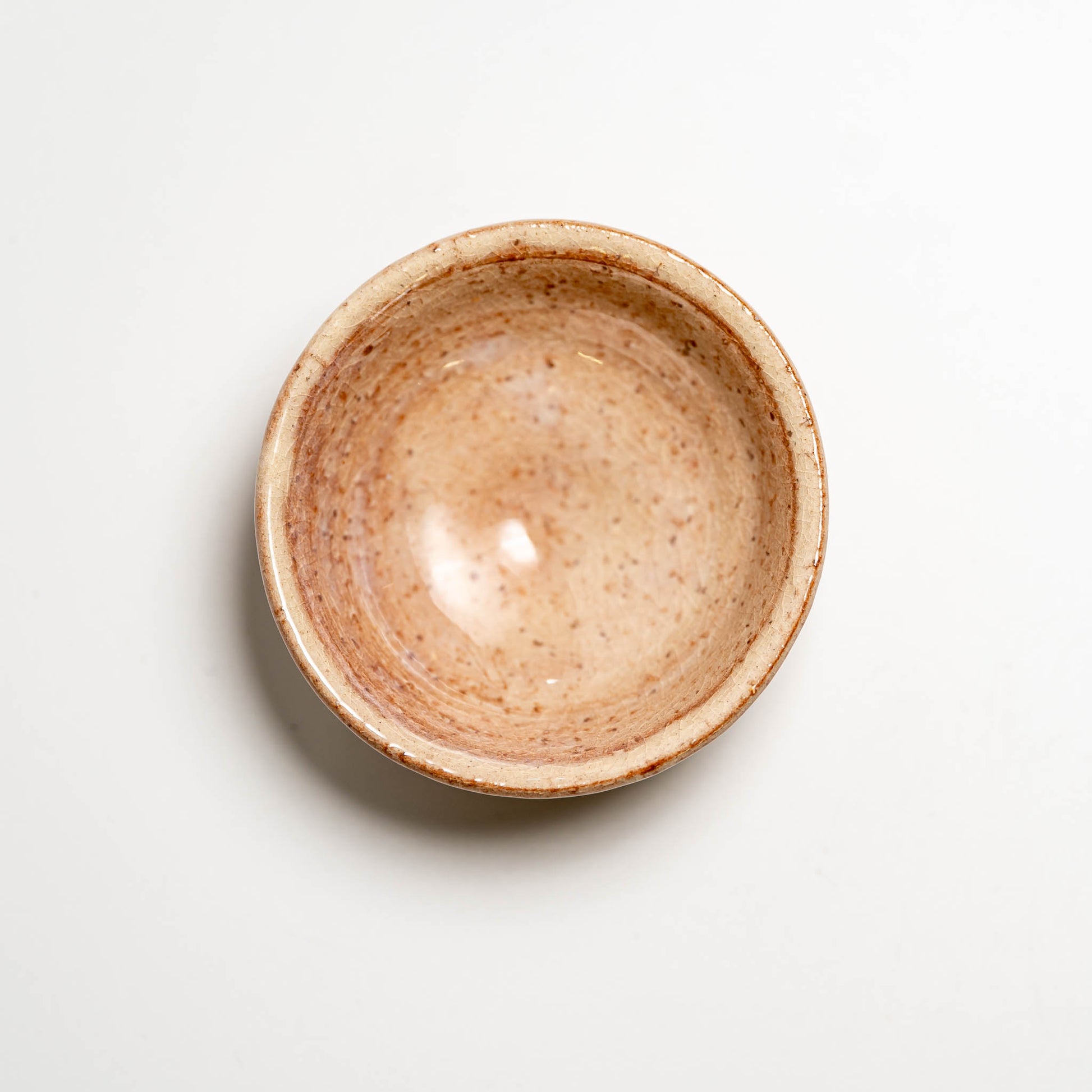 Japanese ceramic Hagi yaki sake cup
