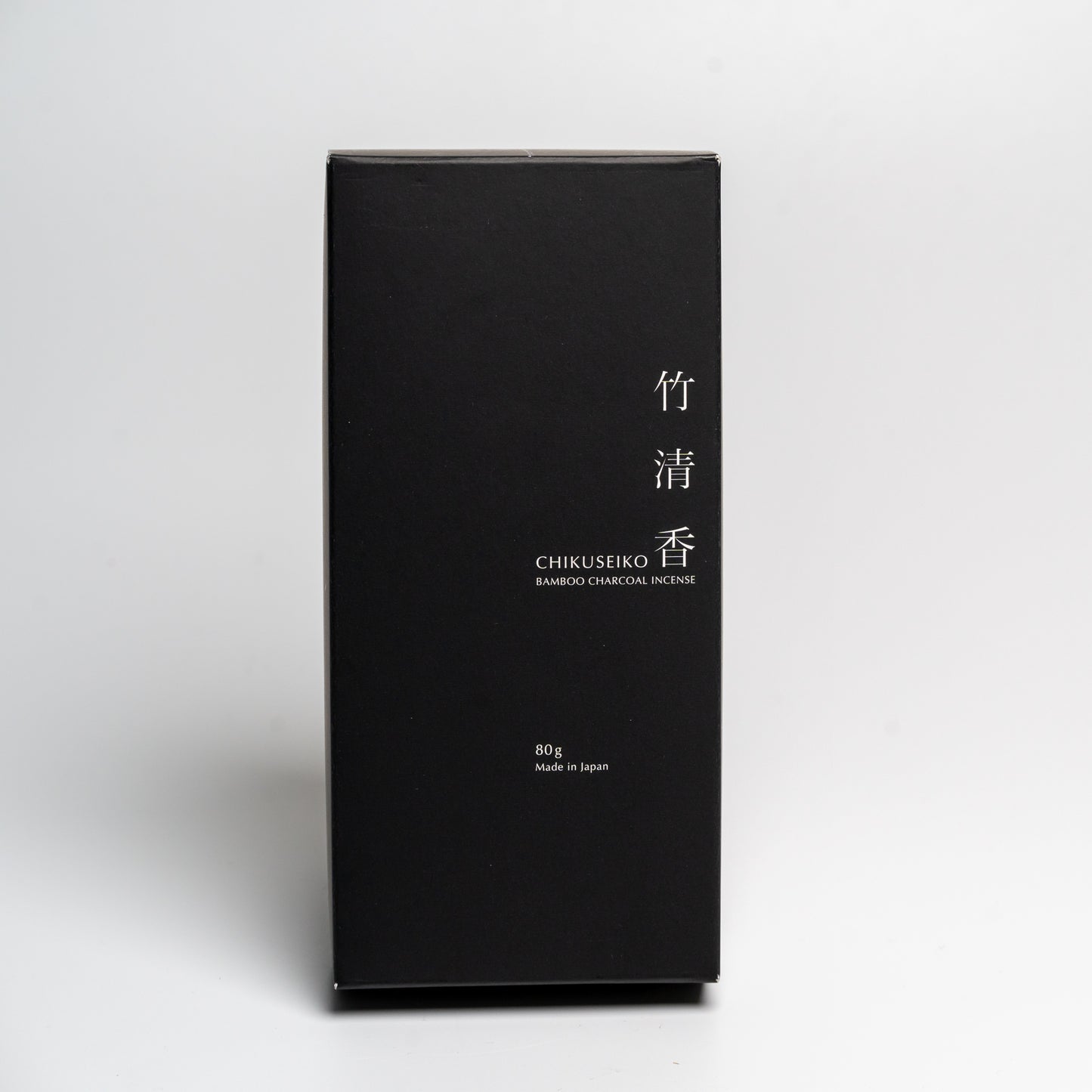 A box of Bamboo Japanese incense on white