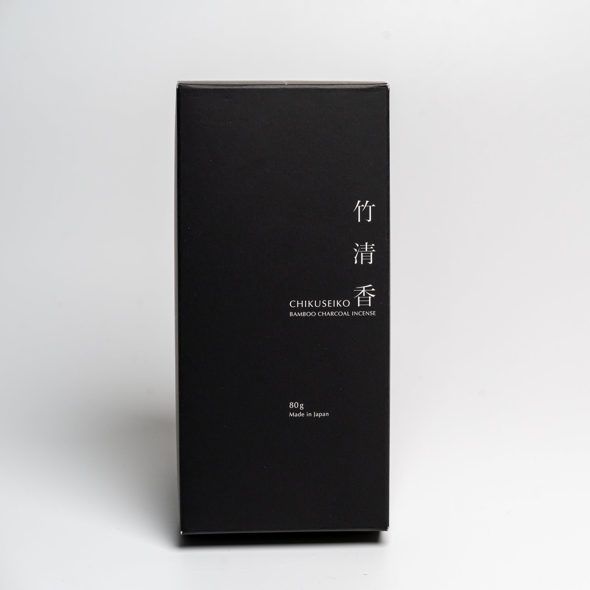 A box of Bamboo Japanese incense on white
