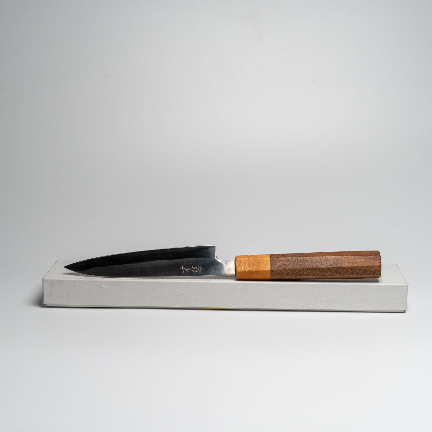 Japanese paring knife on its box