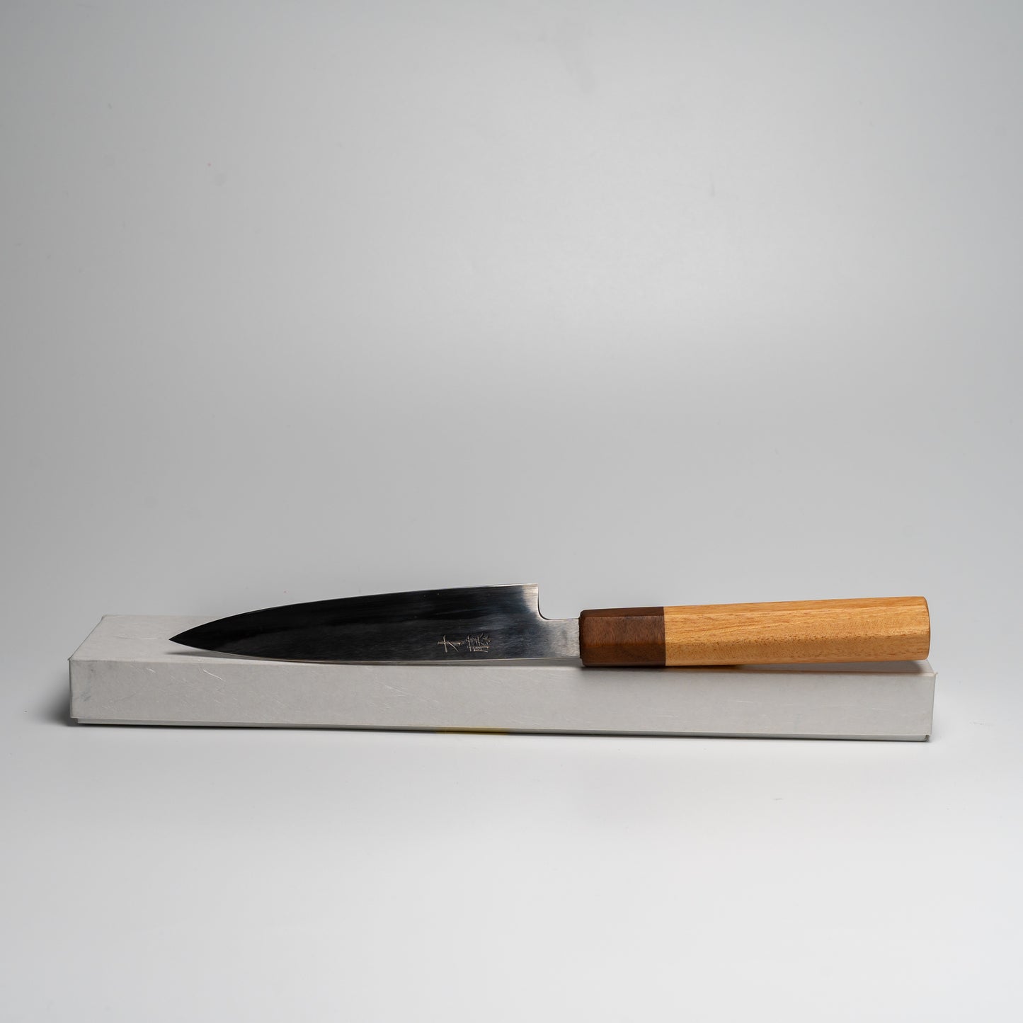 Japanese paring knife on its box