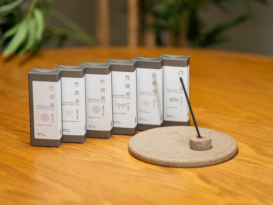 All six fragrances of Japanese incense
