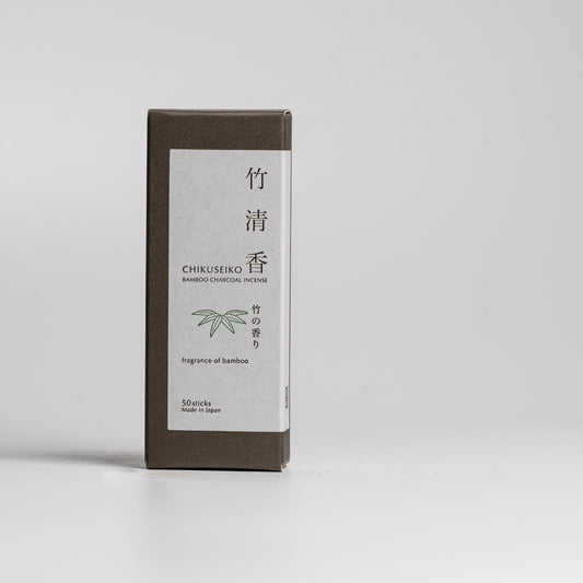 Chikuseiko Incense Bamboo on a white background
