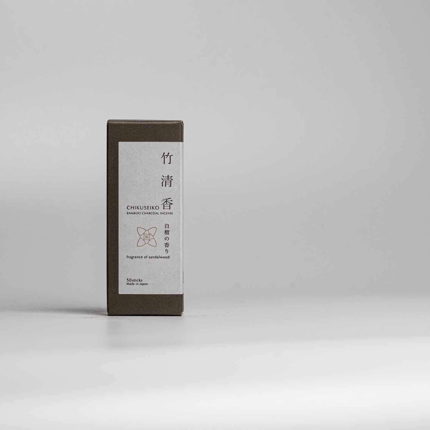 Chikuseiko Incense Sandalwood on a white background