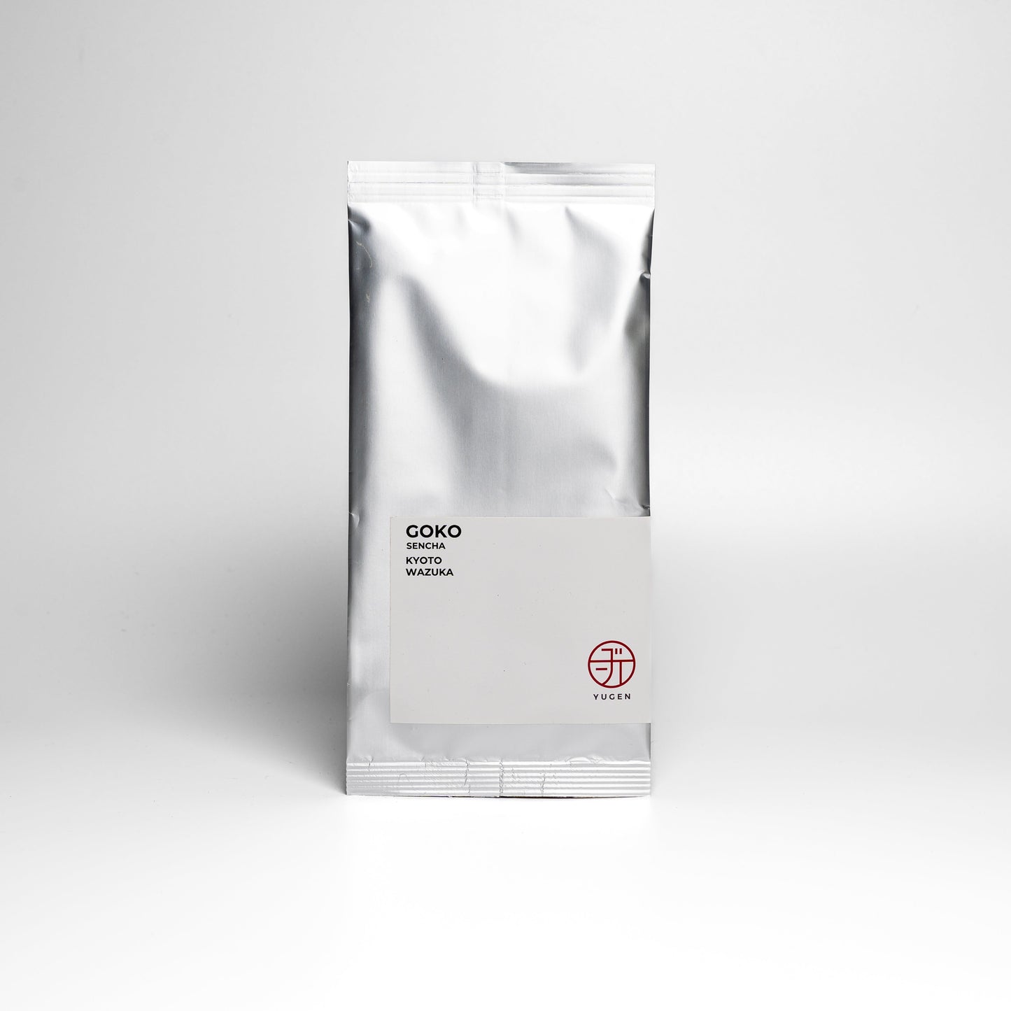 YUEGN Kyoto Goko Kabusecha Japanese Green Tea on a white background