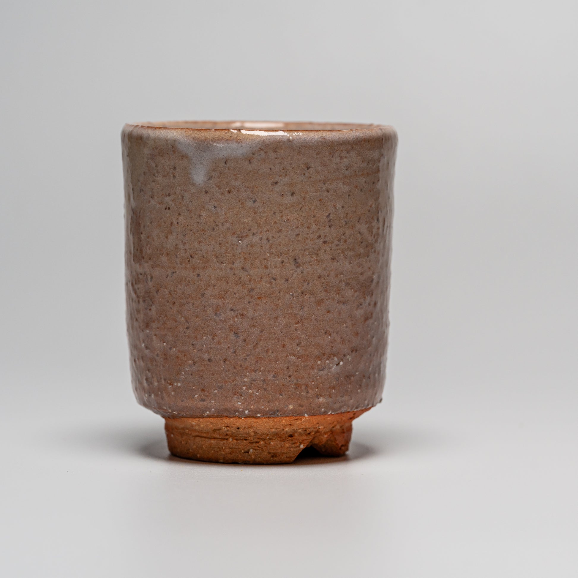 Hagi yaki cup on a white background