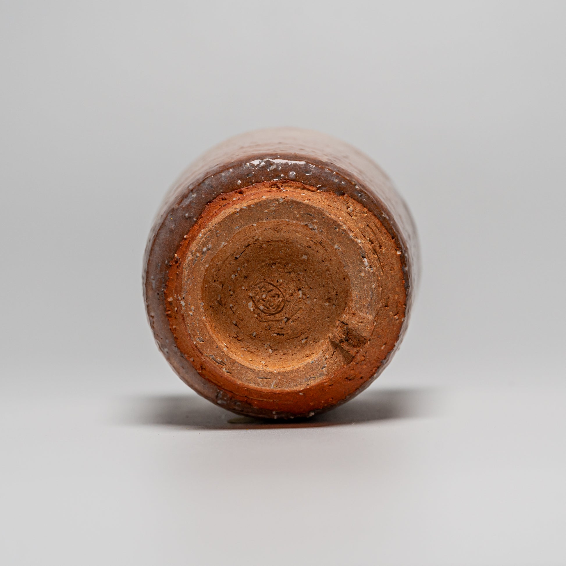 Hagi yaki cup on a white background
