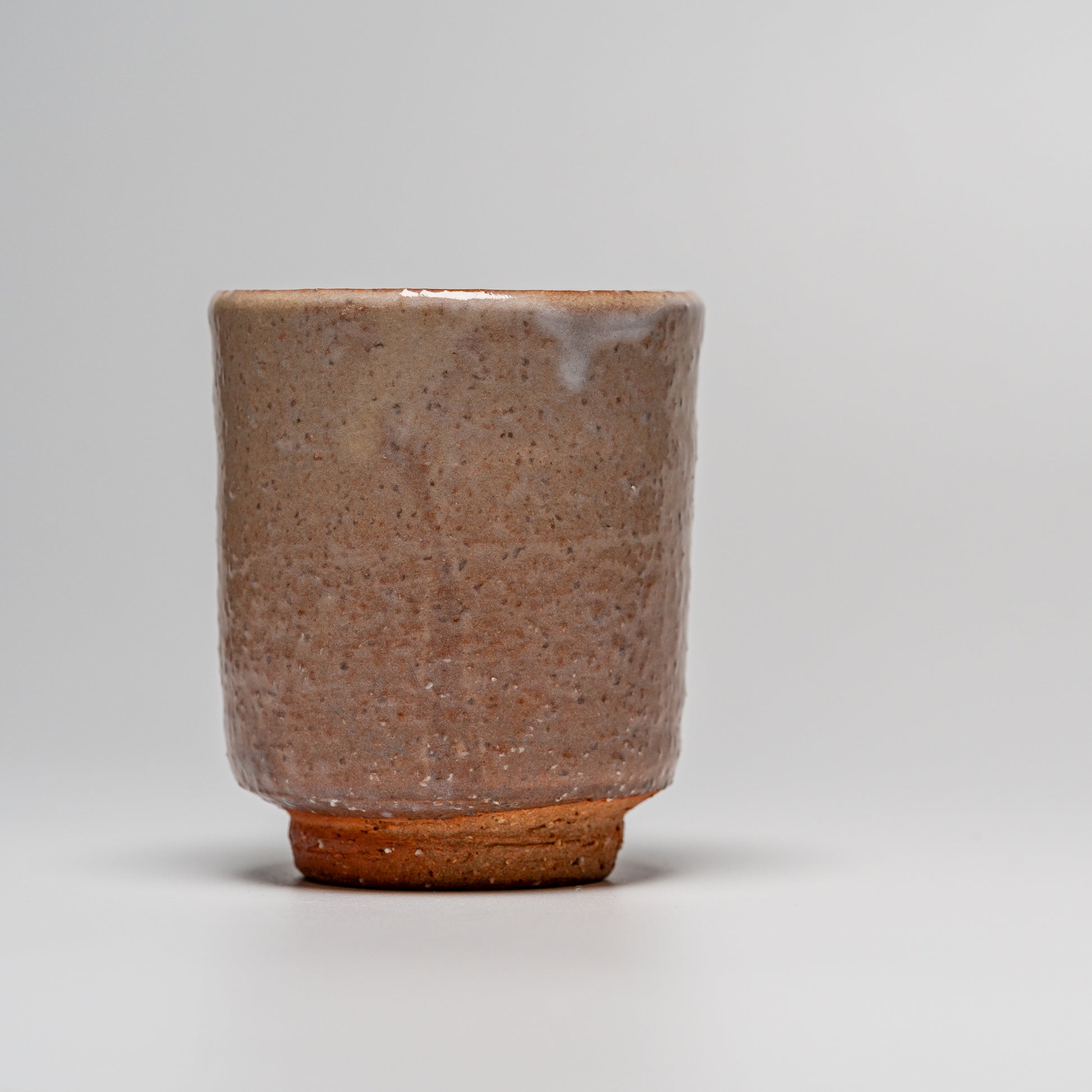 Hagi yaki cup on a white background