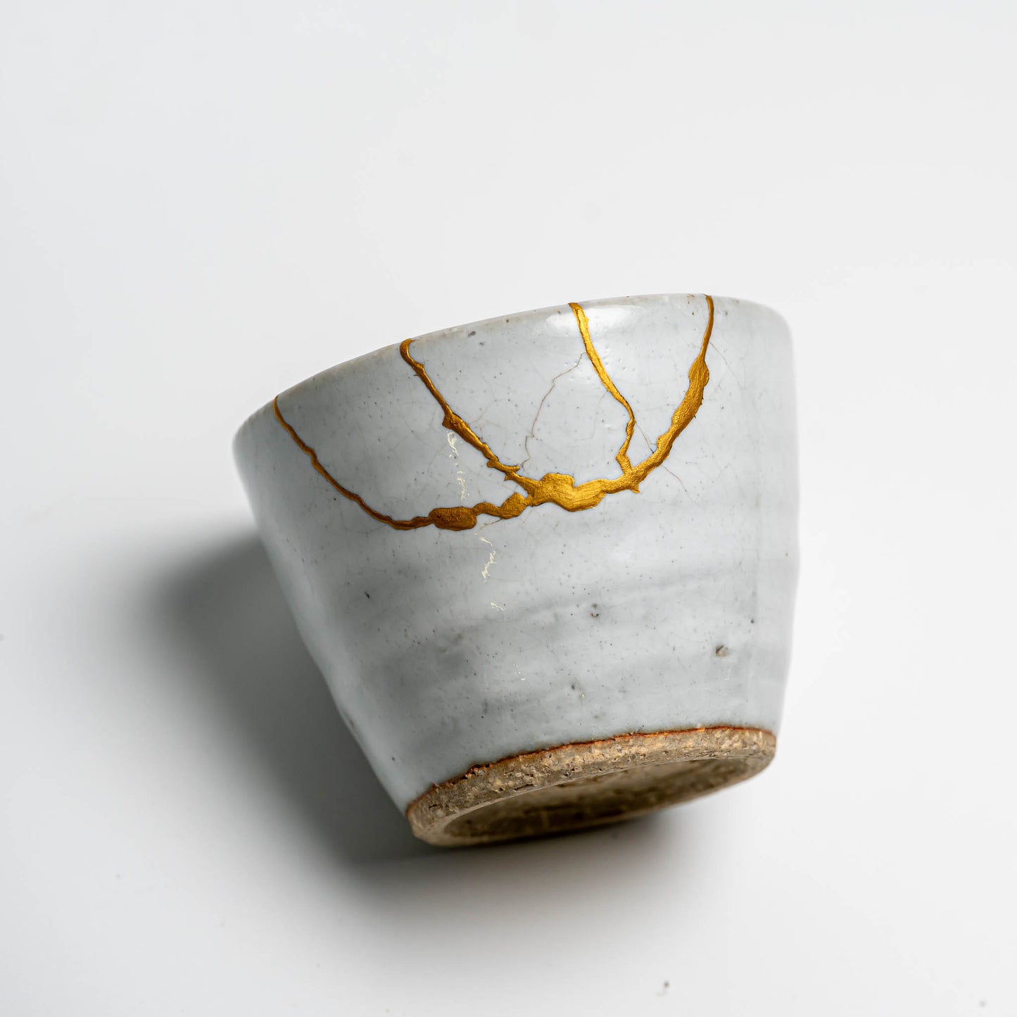 Kintsugi repaired Japanese ceramic cup