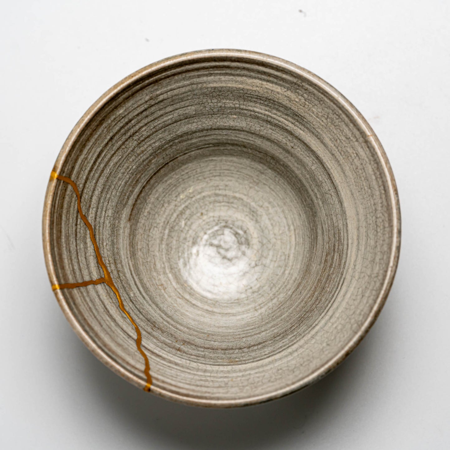 Kintsugi Brushed Hagi Yaki Bowl