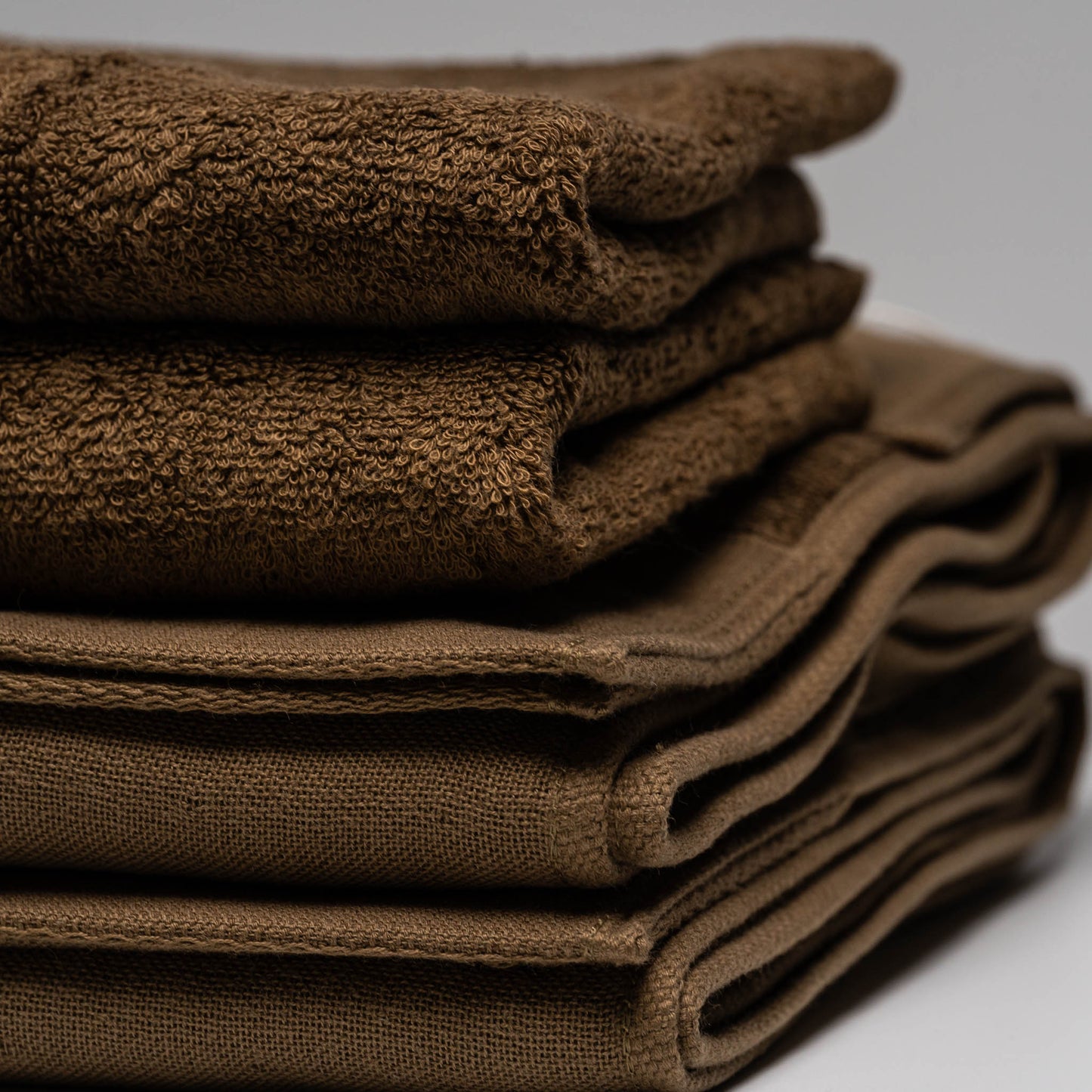 Brown Filhiba japanese towel set